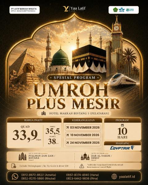 Flyer dari @yaalatif.id