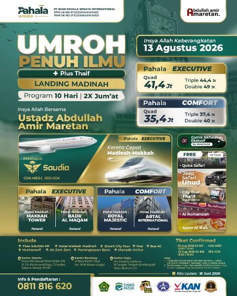 Flyer dari @pahalawisata