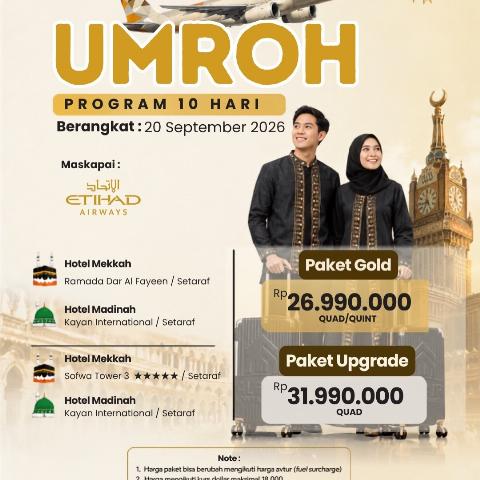 Flyer dari @alfajrumroh