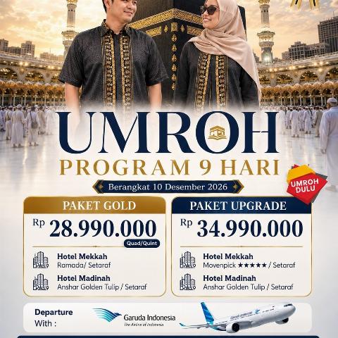 Flyer dari @alfajrumroh