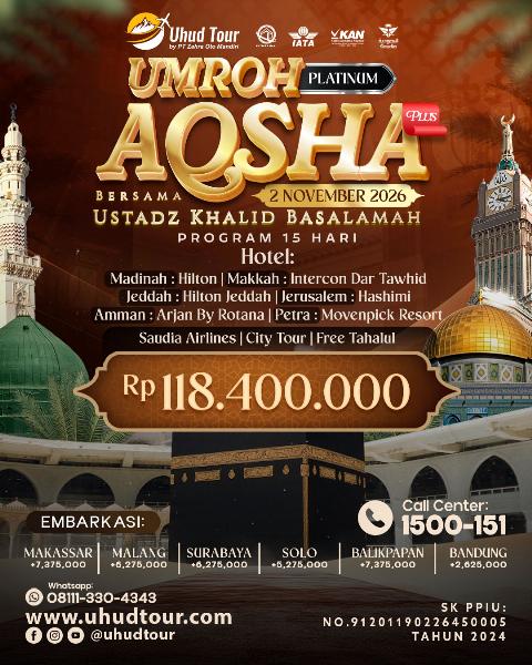 Flyer dari @uhudtour