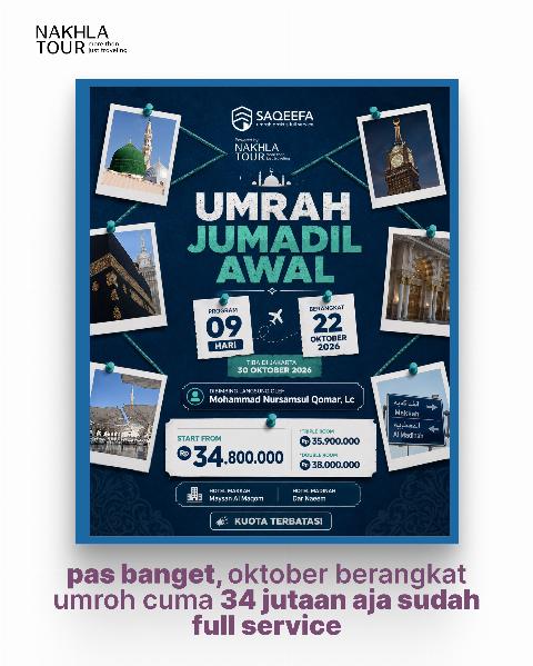 Flyer dari @nakhlatour