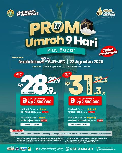 Flyer dari @ahsanperdana