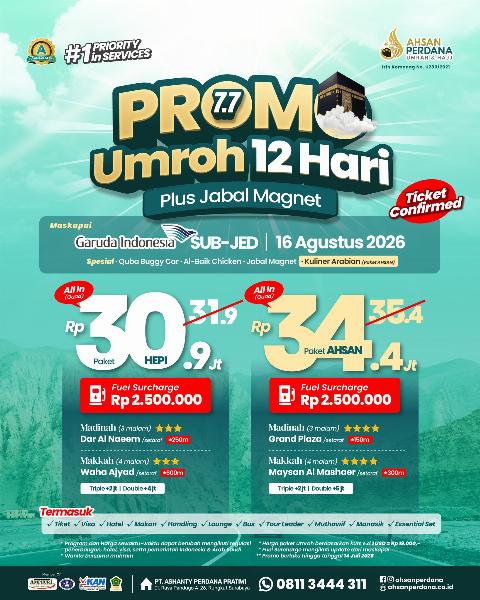 Flyer dari @ahsanperdana