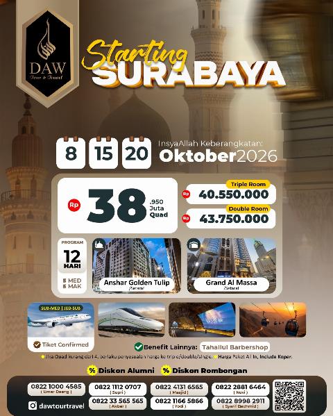 Flyer dari @bindawoodtour