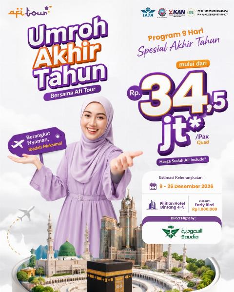 Flyer dari @afitour_official