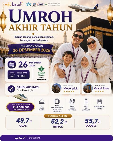 Flyer dari @afitour_official