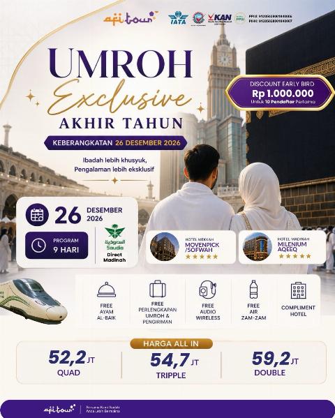 Flyer dari @afitour_official