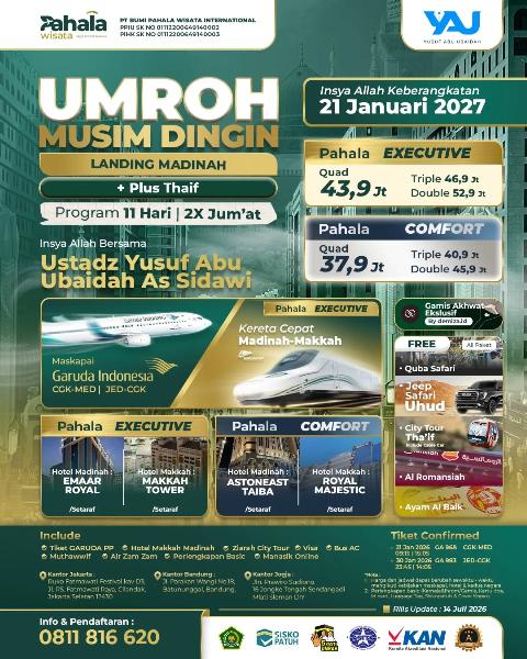 Flyer dari @pahalawisata