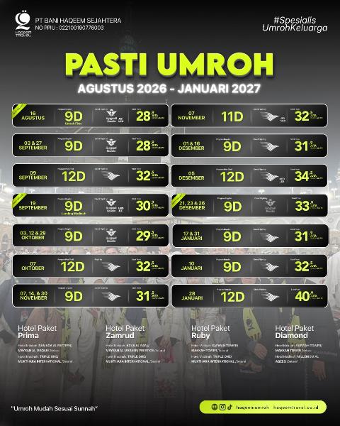 Flyer dari @haqeemumroh