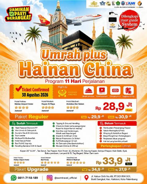 Flyer dari @swmtravel_official