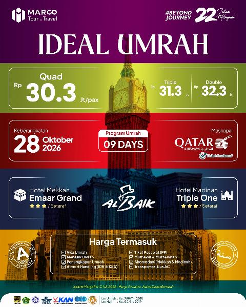 Flyer dari @marcotravel.co