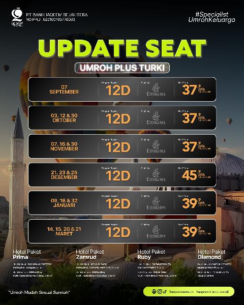 Flyer dari @haqeemumroh