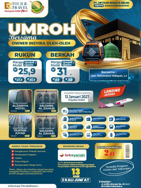 Flyer dari @er.tourtravel.official