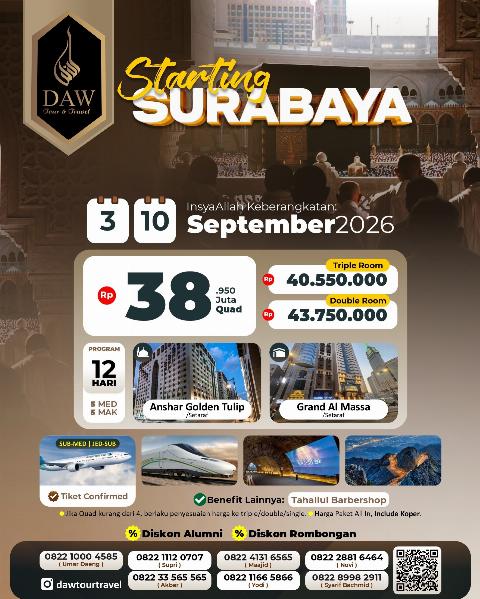 Flyer dari @bindawoodtour