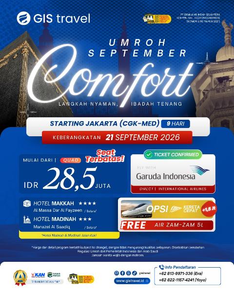 Flyer dari @gistravel
