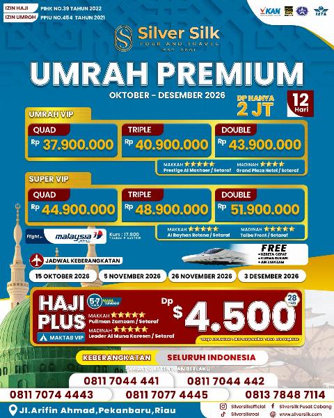 Flyer dari @silversilkofficial