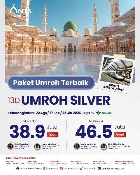 Flyer dari @antaumroh_id