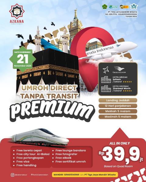 Flyer dari @azkanatour