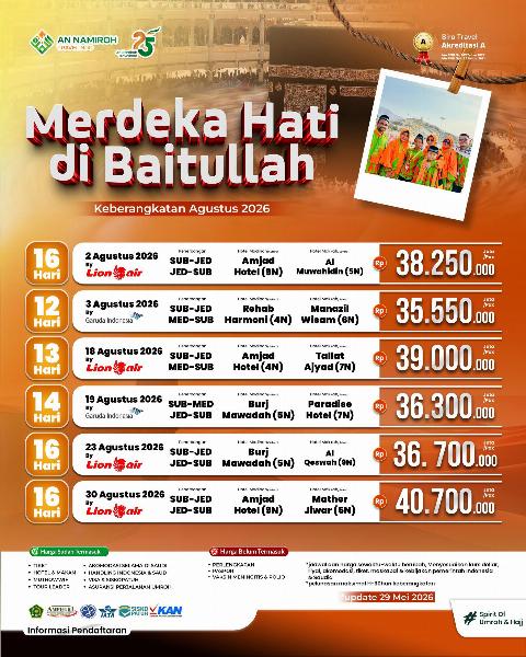 Flyer dari @annamirohsurabaya01