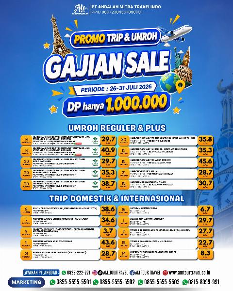 Flyer dari @am_tourtravel