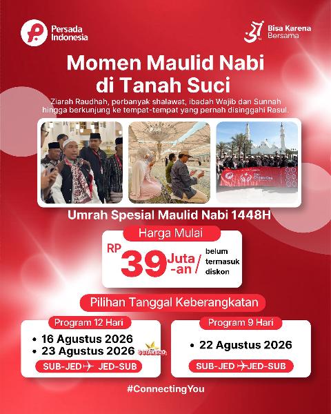 Flyer dari @persada_indonesia