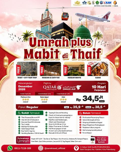 Flyer dari @swmtravel_official