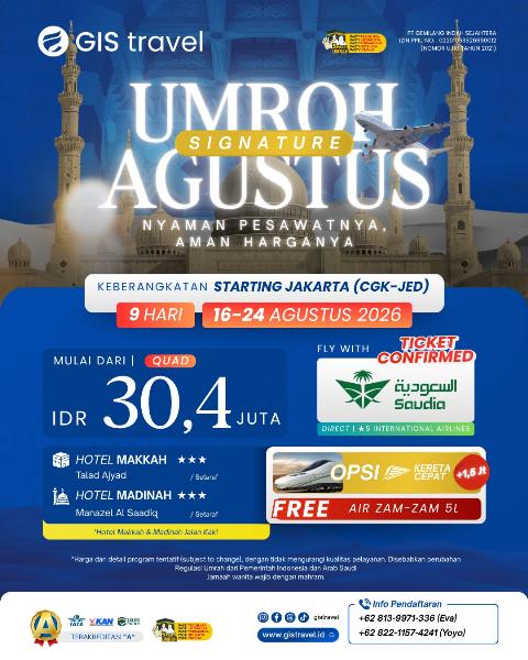 Flyer dari @gistravel