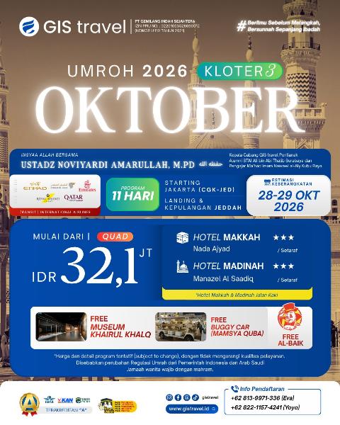 Flyer dari @gistravel