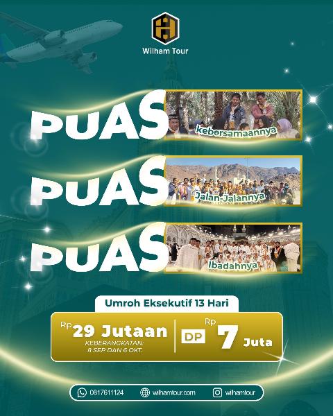 Flyer dari @wilhamtour