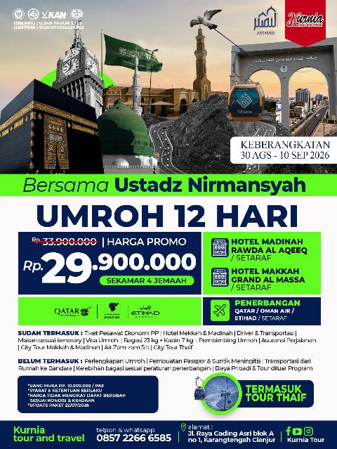 Flyer dari @kurnia_tour
