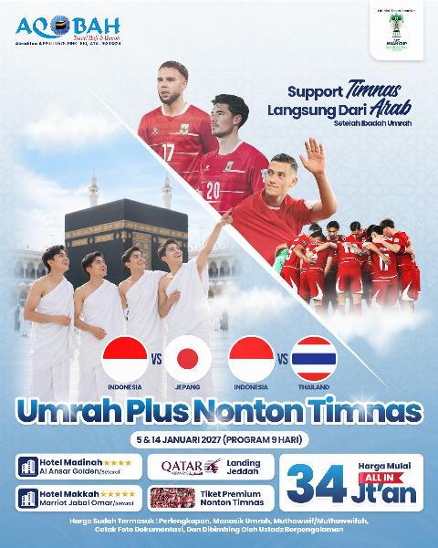 Flyer dari @aqobah.travel