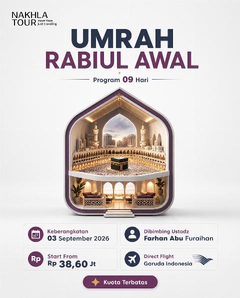 Flyer dari @nakhlatour