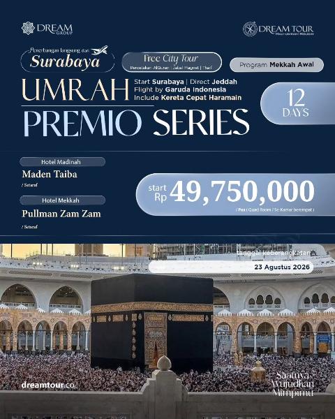 Flyer dari @dreamtour.official