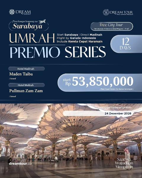 Flyer dari @dreamtour.official