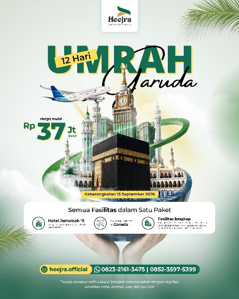 Flyer dari @heejra.official