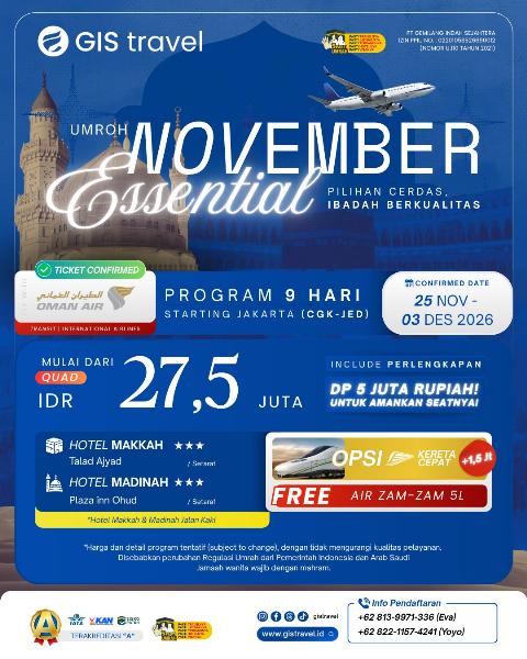Flyer dari @gistravel