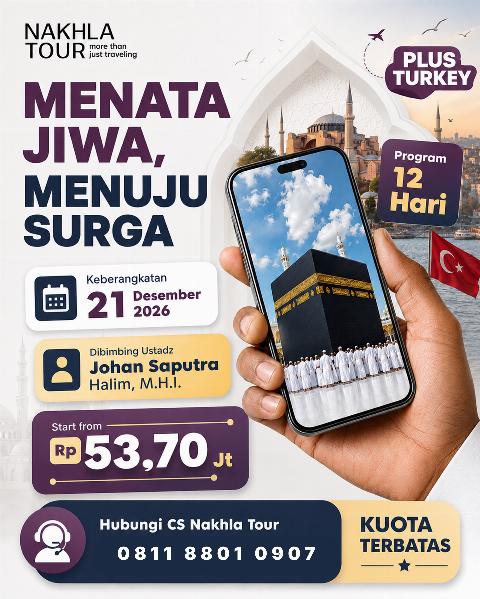Flyer dari @nakhlatour