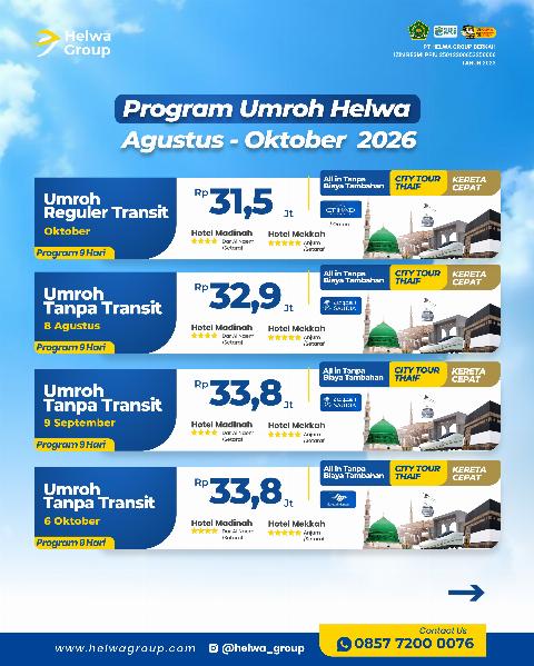 Flyer dari @helwa_group