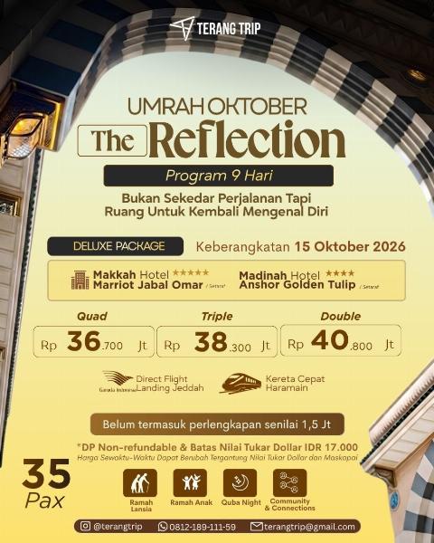 Flyer dari @terangtrip