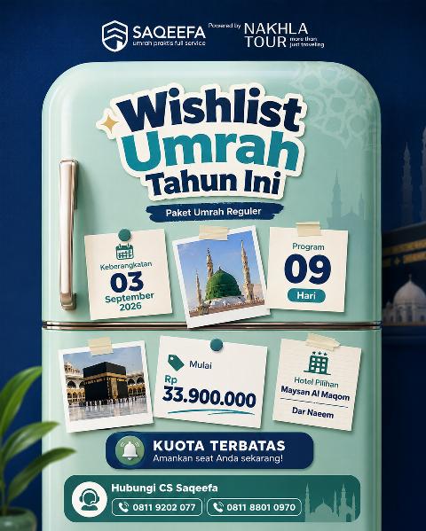 Flyer dari @nakhlatour