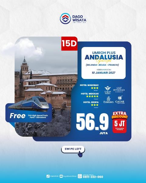 Flyer dari @dagowisata