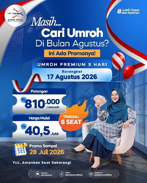 Flyer dari @almiratravelofficial
