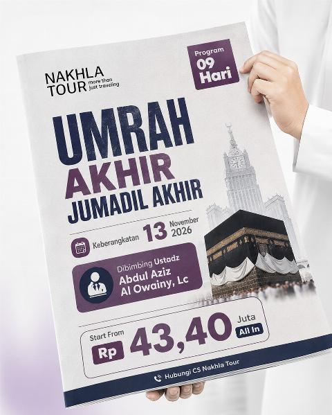 Flyer dari @nakhlatour
