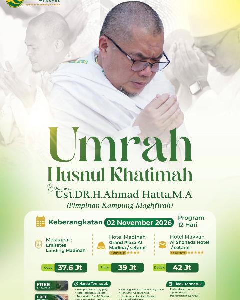 Flyer dari @maghfirahofficial