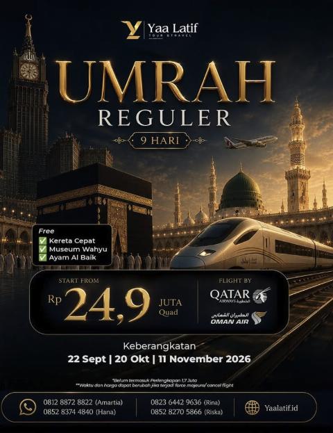 Flyer dari @yaalatif.id